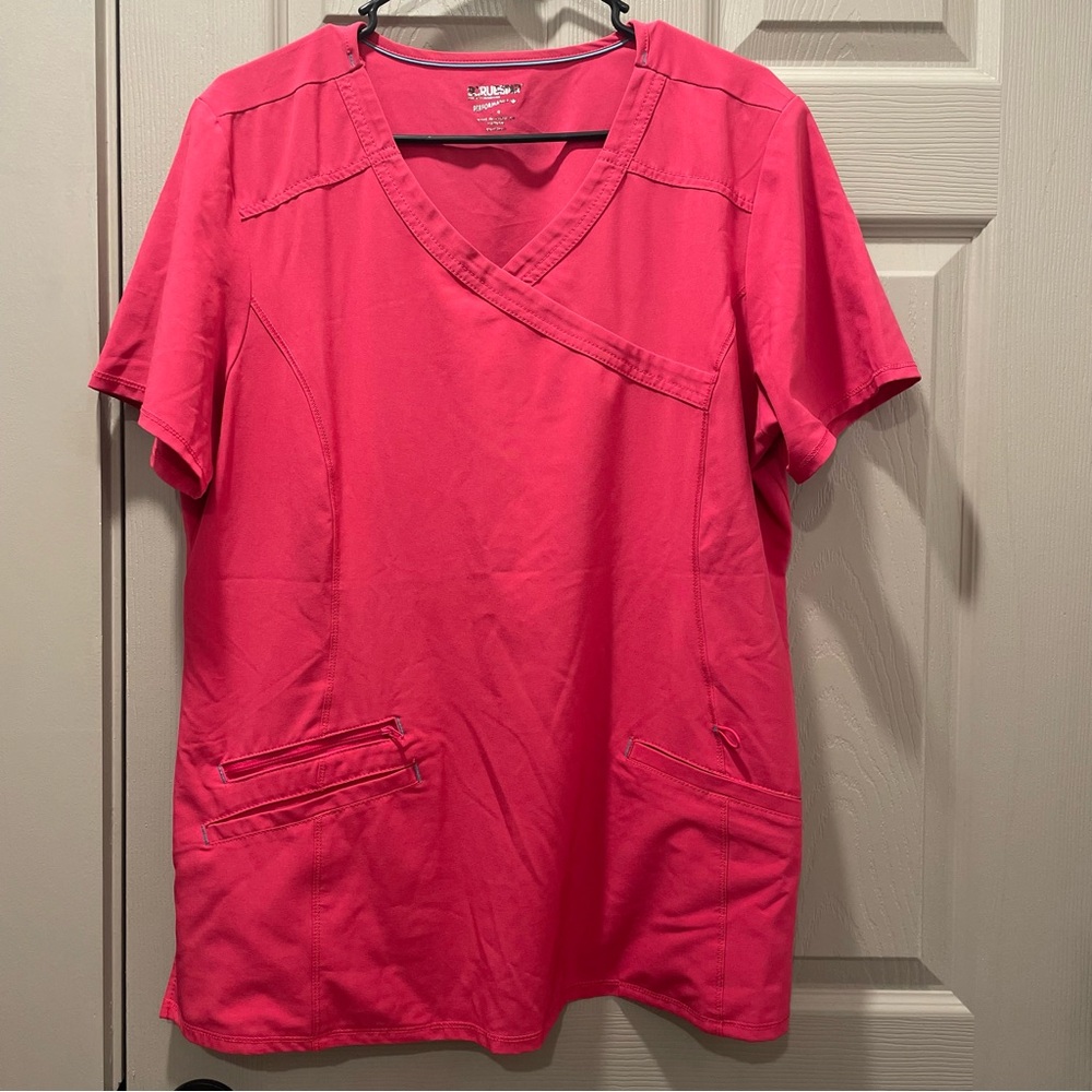 EXTREME PINK Scrubs | Short Sleeve | V-neck